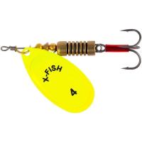 Блесна X-Fish Stark 9.5g 4 Nikel UV lime Фото