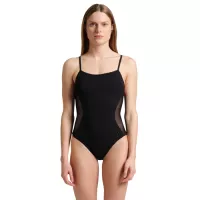 Купальник Arena Mesh Panels Swimsuit Closed Ba 006661-500 чорний 4 Фото