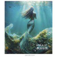 Зошит Школярик Star World of Magic 60 аркушів клітинка Фото