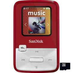 MP3 плеер SanDisk Sansa Clip Zip 4GB Red Фото