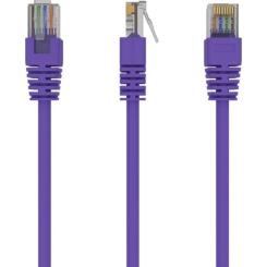 Патч-корд Cablexpert 0.5м, UTP, cat.5e, CCA, violet Фото