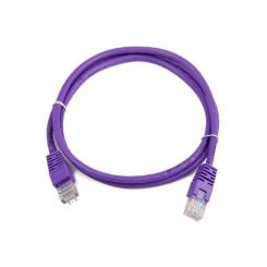 Патч-корд Cablexpert 0.5м, UTP, cat.5e, CCA, violet Фото 1