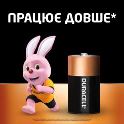 Батарейка Duracell D LR20 щелочная 2шт. в упаковке Фото 2
