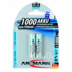 Аккумулятор Ansmann AAA R3 1000mAh * 2 Фото