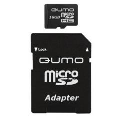 Карта памяти Qumo 16Gb microSDHC UHS-I class 10 Фото