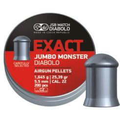 Пульки JSB Exact Jumbo Monster Кал. 5.52 мм. Вага - 1.64 г. 2 Фото