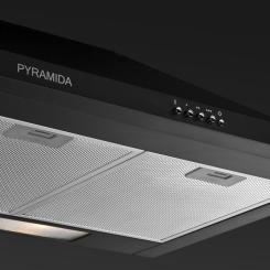 Вытяжка кухонная Pyramida KH 60 (1000) BL Фото 2
