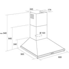 Вытяжка кухонная Pyramida KH 60 RUSTICO IV Фото 7
