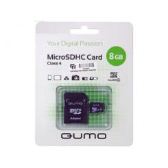 Карта памяти Qumo 8Gb microSDHC class 4 Фото