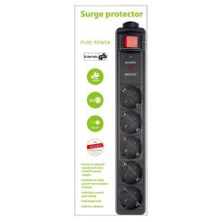 Сетевой фильтр питания EnerGenie SPG5-C-15, 5 розеток, 4.5 м Фото 1