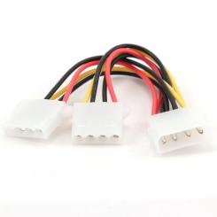 Кабель питания Cablexpert Molex to 2xMolex 0.15m Фото