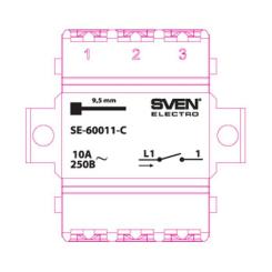 Выключатель Sven SE-60011-C cream Фото 2