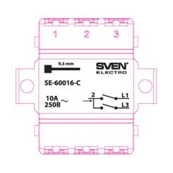 Выключатель Sven SE-60016-C cream Фото 2
