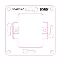 Телефонная розетка Sven SE-60033-C cream Фото 2