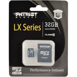 Карта памяти Patriot 32GB microSD class10 Фото 3
