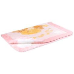 Одеяло детское Luvena Fortuna розовое с рисунком животных Фото 2