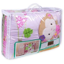 Детский постельный набор Luvena Fortuna с аппликацией животных Фото