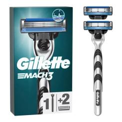 Бритва Gillette Mach3 с 2 сменными картриджами Фото