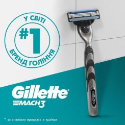 Сменные кассеты Gillette Mach3 2 шт. Фото 7