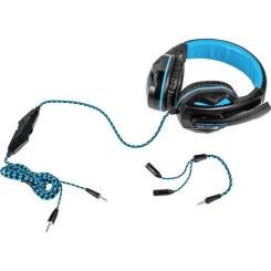 Наушники Gemix W-360 black-blue Фото 3