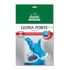 Перчатки хозяйственные Domi с бархатным напылением S Фото