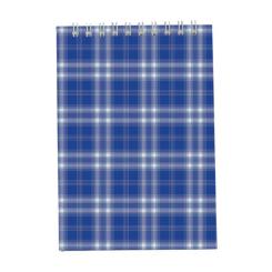 Блокнот Buromax spiral top, А6, 48sheets, square, blue Фото