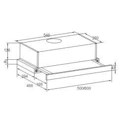 Вытяжка кухонная Liberty Slide 265 BTL Фото 1
