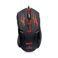 Мышка REAL-EL RM-520 Gaming Black Фото