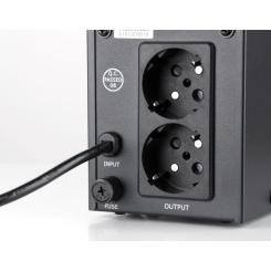 Источник бесперебойного питания Vinga LED 600VA metal case Фото 3