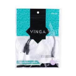 Переходник Vinga Jack 3.5mm M/2хF 0.2m Фото 2