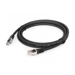 Патч-корд Cablexpert 0.25м S/FTP Cat 6A CU LSZH black Фото 1