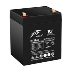 Батарея к ИБП Ritar AGM RT1245, 12V-4.5Ah, Black Фото