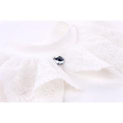 Кофта детская Breeze с оборкой из кружев Фото 2