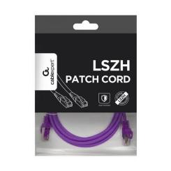 Патч-корд Cablexpert 0.5м S/FTP Cat 6A CU LSZH violet Фото 3