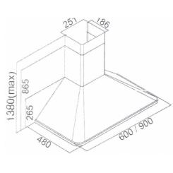 Вытяжка кухонная Kaiser A9315ElfEmEco Фото 1