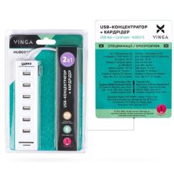 Концентратор Vinga HUB031S Фото 7