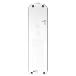 Сетевой удлинитель Defender S318 1.8 m 3 роз switch white Фото 2