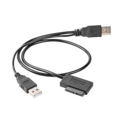 Переходник Cablexpert USB 2.0 to Slimline SATA 13 pin Фото