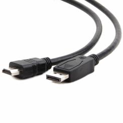 Кабель мультимедийный Cablexpert DisplayPort M to HDMI M 5.0m Фото 1
