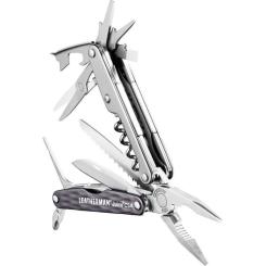 Мультитул Leatherman Juice CS4- GRANITE GRAY с кожаным чехлом Фото 1