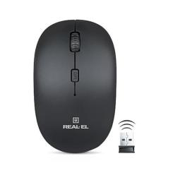 Мышка REAL-EL RM-301 black Фото 1