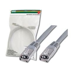 Патч-корд Digitus 2м, cat.5e, SF-UTP, AWG 26/7, gray Фото