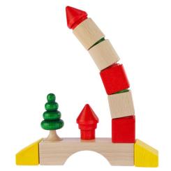 Конструктор Nic cubio деревянный 19 эл. Фото 3