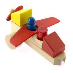 Конструктор Nic cubio деревянный Самолет Фото 3