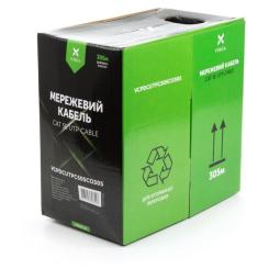 Кабель сетевой Vinga UTP 305м cat.5e Copper 4 pairs 0.5мм мідь Фото 1