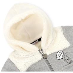 Кофта детская Haknur на молнии с меховым капюшоном Фото 2