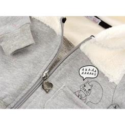 Кофта детская Haknur на молнии с меховым капюшоном Фото 4