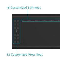 Графический планшет Huion H1060P Фото 3