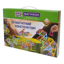 Конструктор Магнікон 65 деталей Фото 1