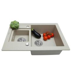 Мойка кухонная Perfelli GRANZE PGG 506-67 SAND Фото 2